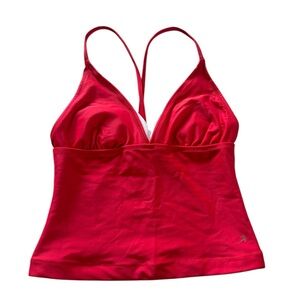 Tankini Red Strappy Tank Top